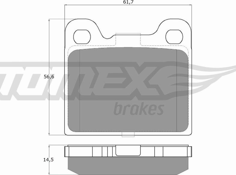 Scan-Tech 40857 - Bremsbelagsatz, Scheibenbremse alexcarstop-ersatzteile.com