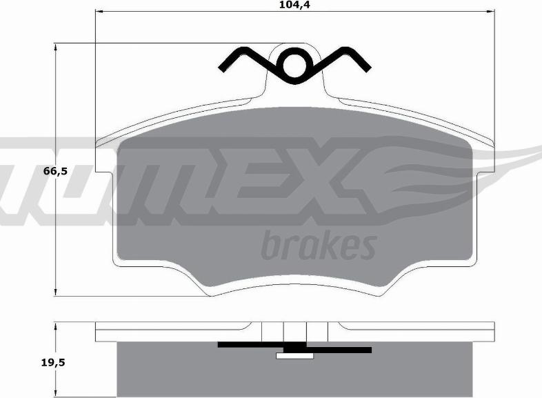 Valeo 671205 - Bremsbelagsatz, Scheibenbremse alexcarstop-ersatzteile.com