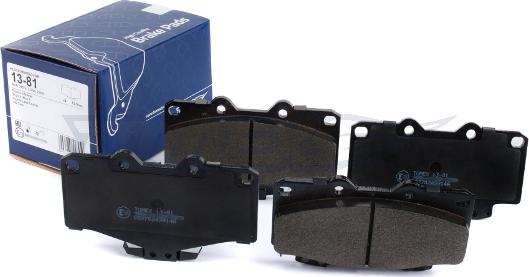 TOMEX brakes TX 13-81 - Bremsbelagsatz, Scheibenbremse alexcarstop-ersatzteile.com