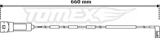 TOMEX brakes TX 31-03 - Warnkontakt, Bremsbelagverschleiß alexcarstop-ersatzteile.com