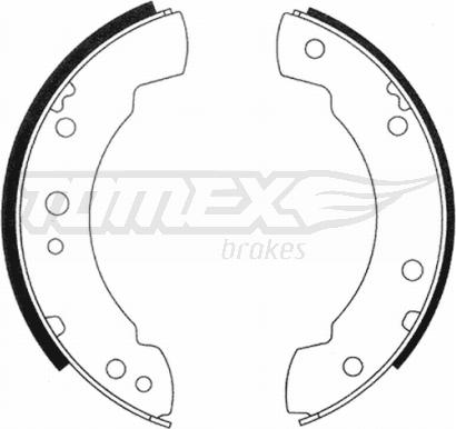 TOMEX brakes TX 20-88 - Bremsbackensatz alexcarstop-ersatzteile.com