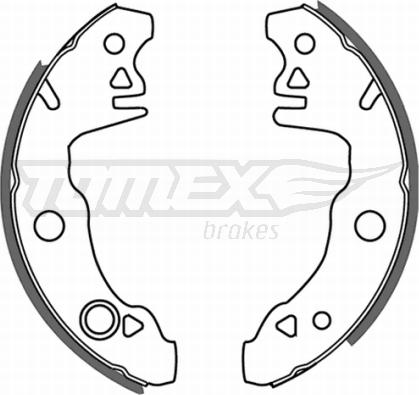 TOMEX brakes TX 21-29 - Bremsbackensatz alexcarstop-ersatzteile.com