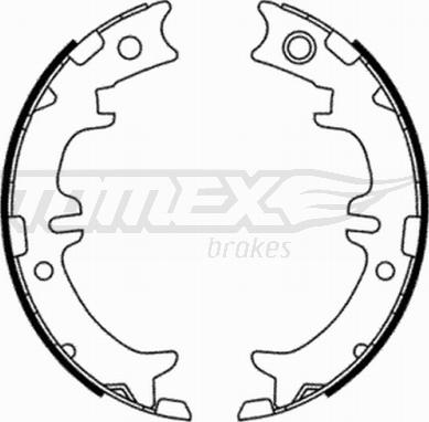 TOMEX brakes TX 21-76 - Bremsbackensatz alexcarstop-ersatzteile.com