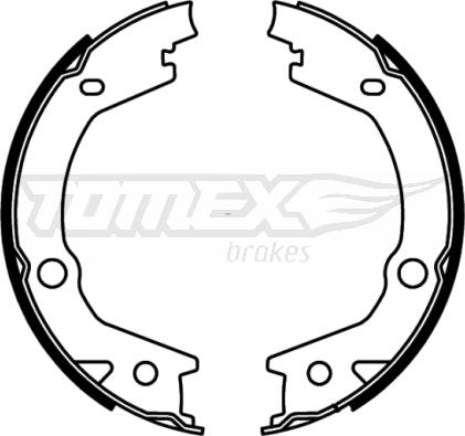 TOMEX brakes TX 22-68 - Bremsbackensatz alexcarstop-ersatzteile.com