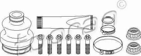 Topran 400 720 - Faltenbalg, Antriebswelle alexcarstop-ersatzteile.com