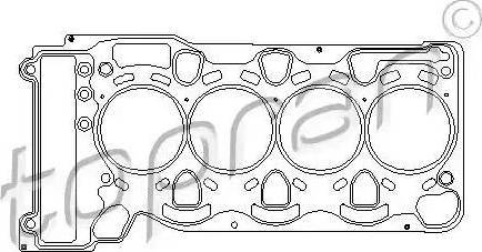 Topran 501 120 - Dichtung, Zylinderkopf alexcarstop-ersatzteile.com