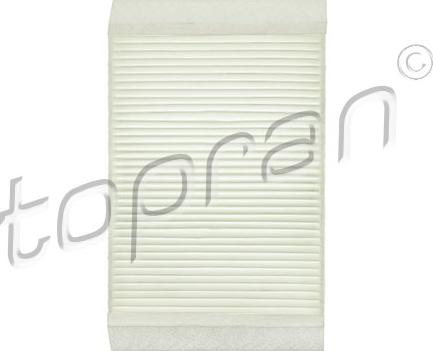 Topran 600 087 - Filter, Innenraumluft alexcarstop-ersatzteile.com