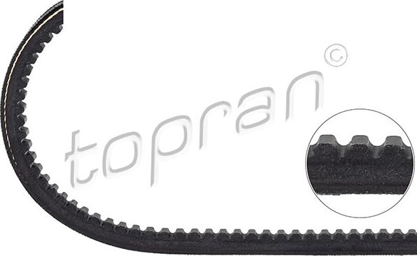 Topran 100 229 - Keilriemen alexcarstop-ersatzteile.com