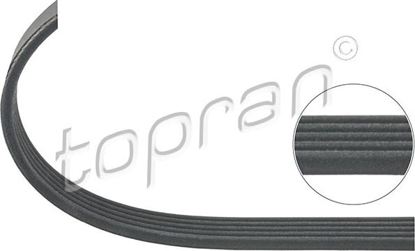 Topran 109 887 - Keilrippenriemen alexcarstop-ersatzteile.com