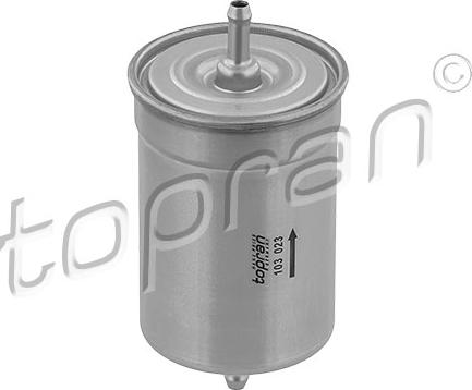 Topran 103 023 - Kraftstofffilter alexcarstop-ersatzteile.com