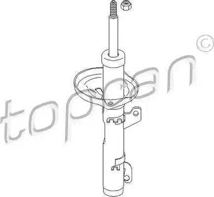 Topran 112 039 - Stoßdämpfer alexcarstop-ersatzteile.com