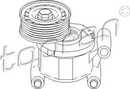 Topran 304 100 - Riemenspanner, Keilrippenriemen alexcarstop-ersatzteile.com