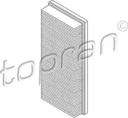 Topran 301 489 - Luftfilter alexcarstop-ersatzteile.com