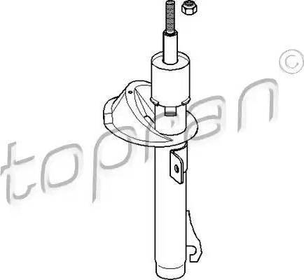 Topran 301 048 - Stoßdämpfer alexcarstop-ersatzteile.com