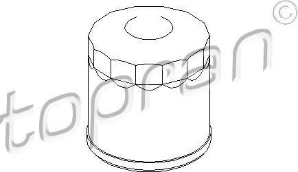 Topran 207 483 - Ölfilter alexcarstop-ersatzteile.com