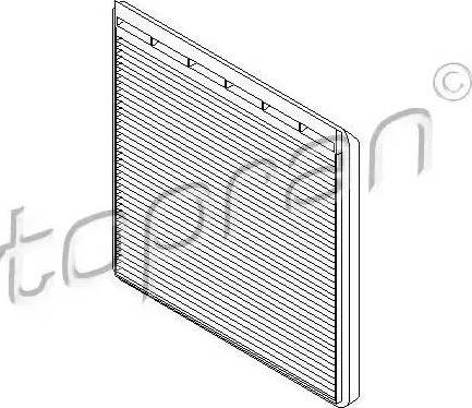 Topran 722 725 - Filter, Innenraumluft alexcarstop-ersatzteile.com