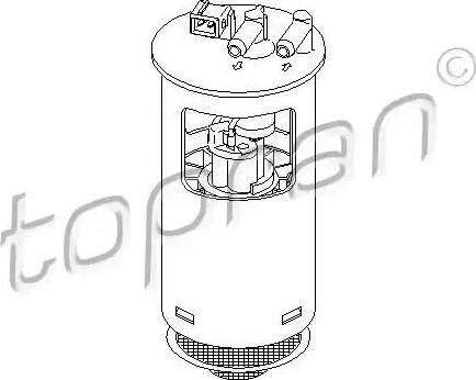 Topran 721 469 - Kraftstofffördermodul alexcarstop-ersatzteile.com