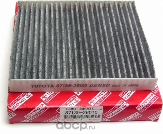 TOYOTA 87139-26010 - Filter, Innenraumluft alexcarstop-ersatzteile.com