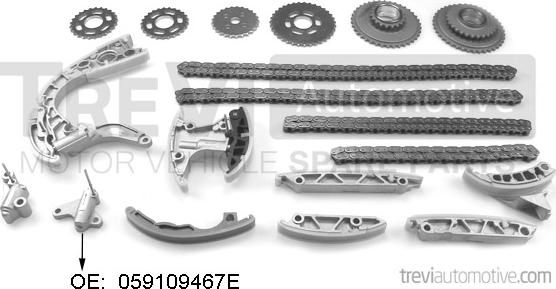 Trevi Automotive KC1152 - Steuerkettensatz alexcarstop-ersatzteile.com