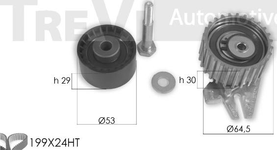 Trevi Automotive KD1427 - Zahnriemensatz alexcarstop-ersatzteile.com