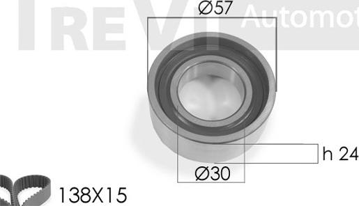 Trevi Automotive KD1026 - Zahnriemensatz alexcarstop-ersatzteile.com