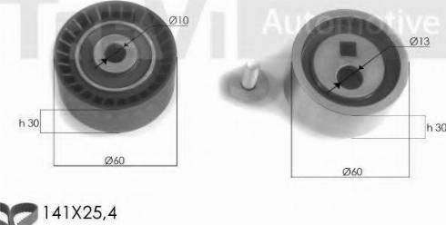 Trevi Automotive KD1108 - Zahnriemensatz alexcarstop-ersatzteile.com