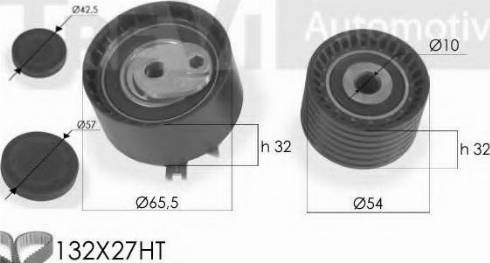 Trevi Automotive KD1184 - Zahnriemensatz alexcarstop-ersatzteile.com