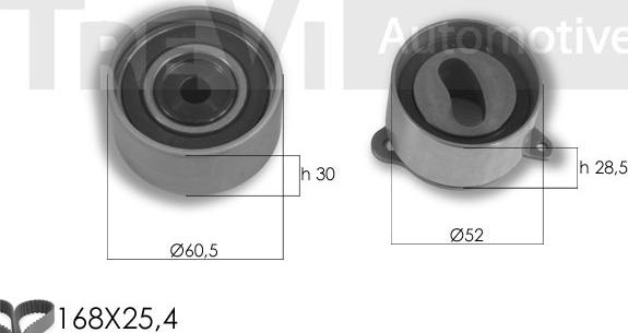 Trevi Automotive KD1310 - Zahnriemensatz alexcarstop-ersatzteile.com