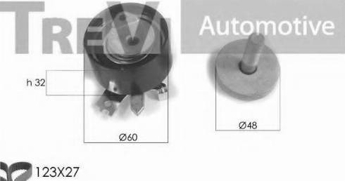 Trevi Automotive KD1242 - Zahnriemensatz alexcarstop-ersatzteile.com