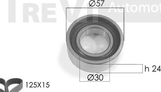 Trevi Automotive KD1205 - Zahnriemensatz alexcarstop-ersatzteile.com