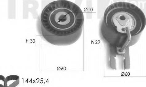 Trevi Automotive KD1227 - Zahnriemensatz alexcarstop-ersatzteile.com