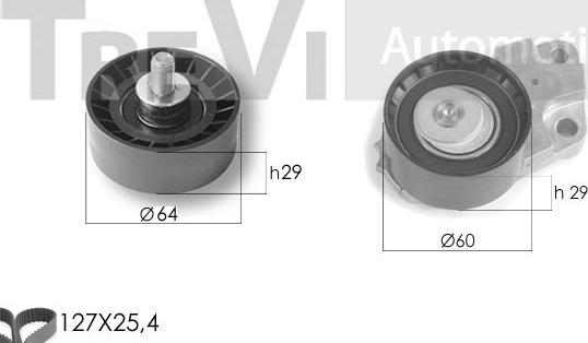 Trevi Automotive KD1279 - Zahnriemensatz alexcarstop-ersatzteile.com