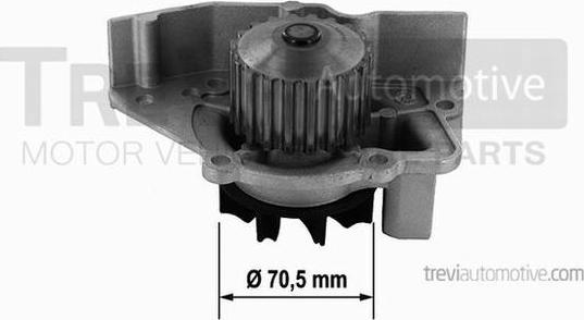 Trevi Automotive TP1011 - Wasserpumpe alexcarstop-ersatzteile.com