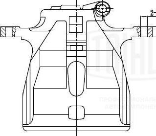 Trialli CF 190609 - Bremssattel alexcarstop-ersatzteile.com