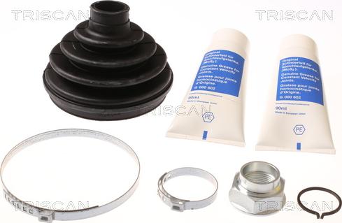 Triscan 8540 12804 - Faltenbalg, Antriebswelle alexcarstop-ersatzteile.com