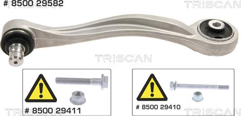 Triscan 8500 29582 - Lenker, Radaufhängung alexcarstop-ersatzteile.com