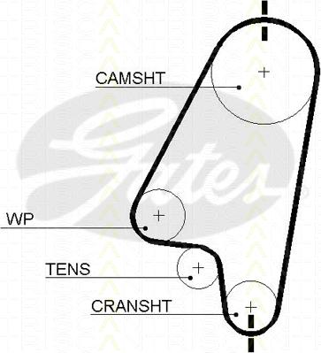 Triscan 8647 24009 - Zahnriemensatz alexcarstop-ersatzteile.com