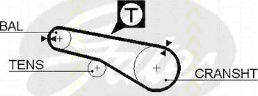 Triscan 8645 5257xs - Zahnriemen alexcarstop-ersatzteile.com