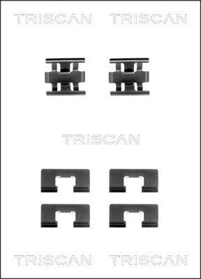 Triscan 8105 401606 - Zubehörsatz, Scheibenbremsbelag alexcarstop-ersatzteile.com