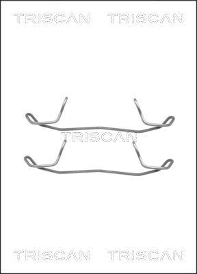 Triscan 8105 101565 - Zubehörsatz, Scheibenbremsbelag alexcarstop-ersatzteile.com