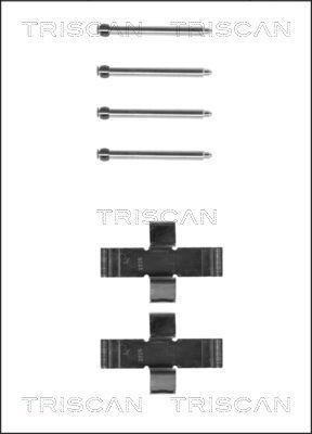 Triscan 8105 101194 - Zubehörsatz, Scheibenbremsbelag alexcarstop-ersatzteile.com