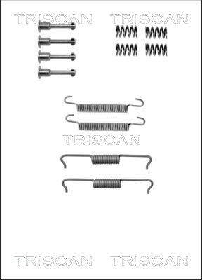 Triscan 8105 102602 - Zubehörsatz, Feststellbremsbacken alexcarstop-ersatzteile.com