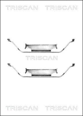 Triscan 8105 111571 - Zubehörsatz, Scheibenbremsbelag alexcarstop-ersatzteile.com