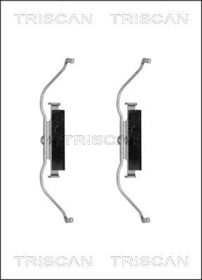 Triscan 8105 291612 - Zubehörsatz, Scheibenbremsbelag alexcarstop-ersatzteile.com