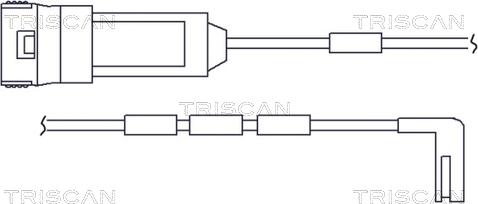 Triscan 8115 24006 - Warnkontakt, Bremsbelagverschleiß alexcarstop-ersatzteile.com