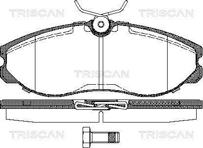 Valeo 302489 - Bremsbelagsatz, Scheibenbremse alexcarstop-ersatzteile.com