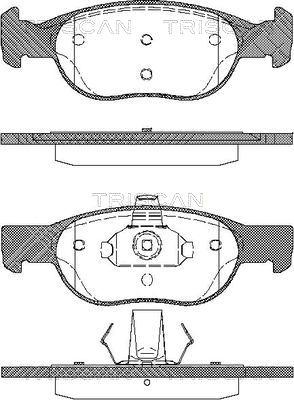 AUGROS 55670210 - Bremsbelagsatz, Scheibenbremse alexcarstop-ersatzteile.com