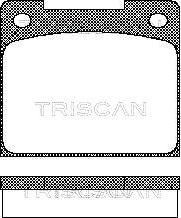 Triscan 8110 10424 - Bremsbelagsatz, Scheibenbremse alexcarstop-ersatzteile.com