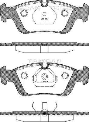 SACHS 259 - Bremsbelagsatz, Scheibenbremse alexcarstop-ersatzteile.com