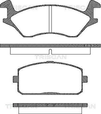 Quinton Hazell QHS230 - Bremsbelagsatz, Scheibenbremse alexcarstop-ersatzteile.com